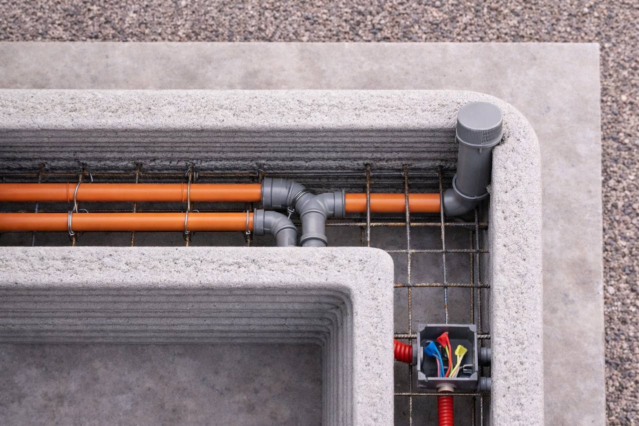 Коммуникации внутри стен