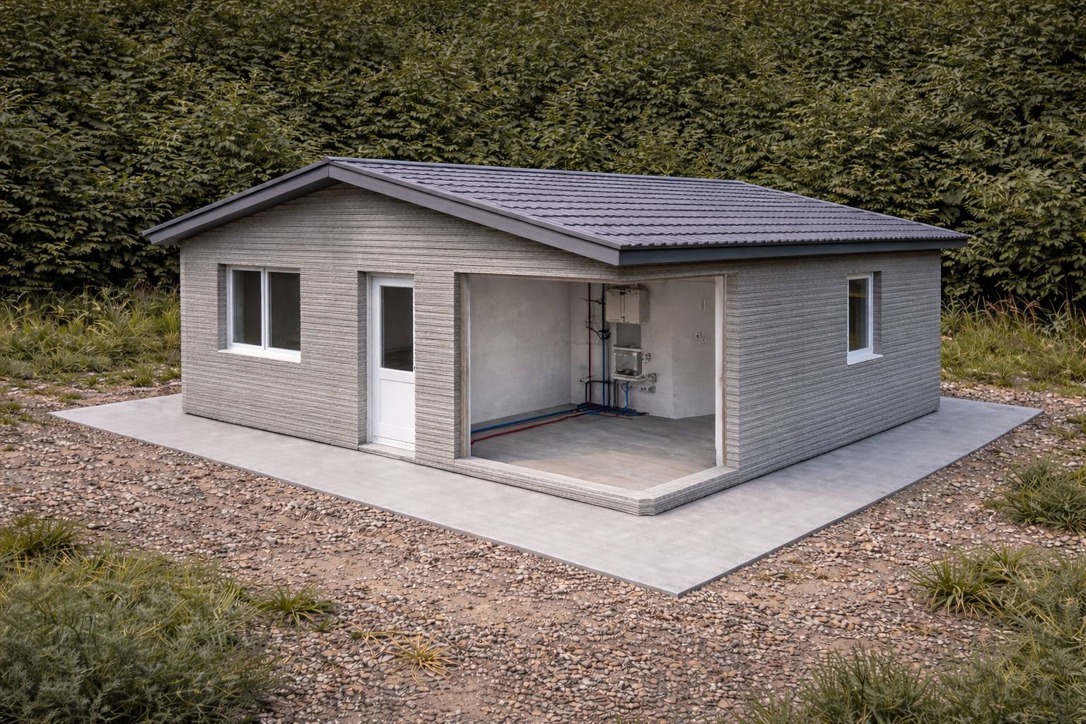 Уровень готовности: WhiteBox - с черновой отделкой