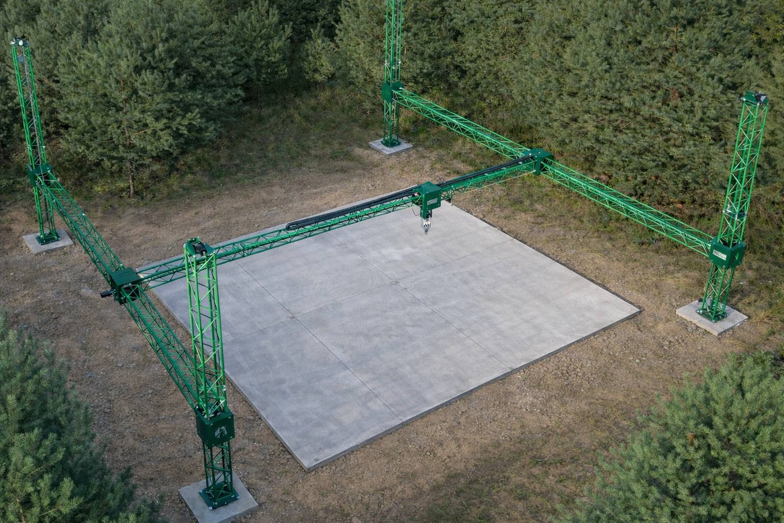 Фундаментная плита для дома, построенного методом 3D-печати